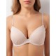 Бюстгальтер балконет с гелевым пуш-ап Coquette Revue CELINE 82075П, Цвет: бежевый, Размеры: 70C