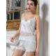 Атласная пижама с шортами Mia-Amore PRINCESS 8042, Цвет: молочно-белый, Размеры: M Атласная пижама с шортами Mia-Amore PRINCESS 8042, Цвет: молочно-белый, Размеры: M