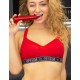 Спортивный топ бралетт Opium В-19, Цвета: красный, Размеры: S