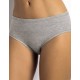 Трусы слипы хлопковые Sielei I PERFETTI 1249 SLIP ALTO grigio melange, Цвет: grigio melange, Размеры: L