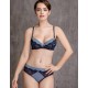 Комплект балконет и слипы Mioocchi KRISTINA 759191 blu/turchese, Цвет: blu/turchese, Размеры: 70D