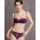 Комплект фашия пуш-ап и бразилиана Mioocchi KRISTINA 759292 orchidea/viola, Цвет: orchidea/viola, Размеры: 70C