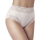 Трусы высокие с кружевной отделкой Janira DOLCE MICRO 1032100 dune, Цвет: dune (песочный), Размеры: M