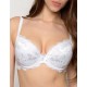 Кружевной бюстгальтер пуш-ап Orhideja 116-208 белый, Цвет: белый, Размеры: 70F