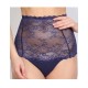 Кружевные трусы макси Orhideja 665-390 темно-синий, Цвет: темно-синий, Размеры: L