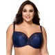 Бюстгальтер полумягкий Ava ELECTRA 1881 PU, Цвет: темно-синий, Размеры: 65E