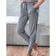Домашние трикотажные брюки Opium P-67, Цвет: серый, Размеры: S
