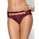 Трусы бразилиана Nipplex BENITA BRAZYLIANY, Цвет: бургундское вино, Размеры: XL