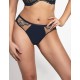 Трусы слипы высокие Kris Line JASSMIN high waist, Цвет: синий, Размеры: M