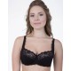 Бюстгальтер полумягкий Albina L CHARM 1915 черный