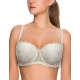 Бюстгальтер балконет «тюльпан» Vena VB-218 NEW экрю, Цвет: экрю, Размеры: 75D