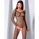 Эротический комбинезон сетка Passion BS 068 black, Цвет: черный, Размеры: UN