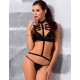 Сексуальный комплект Passion LAMIS SET black, Цвет: черный, Размеры: L/XL