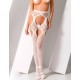 Сексуальные колготки Passion S 023 white, Цвет: белый, Размеры: 1/2