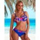 Раздельный купальник бандо Verano CARINE cornflower, Цвет: синий, Размеры: S