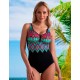 Слитный купальник Verano FRIDA black, Цвет: черный, Размеры: M