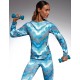 Толстовка для фитнеса Bas Bleu ENERGY BLOUSE 200 den, Цвет: мульти, Размеры: S