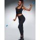 Леггинсы для фитнеса Bas Bleu FORCEFIT 90 200 den, Цвет: черный, Размеры: L