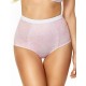 Высокие трусы слипы Kinga LULA 593/2-P, Цвет: светло-розовый, Размеры: M