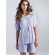 Пижамный комплект с шортами Lormar CAMELIA 650368, Цвета: lilla, Размеры: S