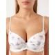 Бюстгальтер балконет с гелевым пуш-ап Coquette Revue PLUMAGE 82092, Цвет: экрю, Размеры: 70C