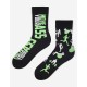 Носки мужские Marilyn MOVE чёрный/зеленый, Цвет: чёрный/зеленый, Размеры: 41/45