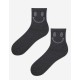 Носки женские Marilyn SC SILVER SMILEY графит, Цвет: графит, Размеры: UN