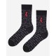 Носки мужские Marilyn THUNDER STARS черный, Цвет: черный, Размеры: 41/45
