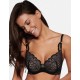 Бюстгальтер полумягкий Esotiq 38780 RUMBA черно-бежевый, Цвет: черно-бежевый, Размеры: 75G