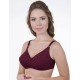 Бюстгальтер мягкий без косточек хлопок Aveline 660240 розовый гранат, Цвет: розовый гранат, Размеры: 80F