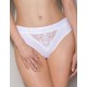 Хлопковые трусики-слип Passion PS001 PANTIES WHITE, Цвет: белый, Размеры: M