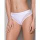 Хлопковые трусики с сеточкой Passion PS002 PANTIES WHITE, Цвет: белый, Размеры: M