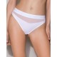 Хлопковые трусики-слипы Passion PS006 PANTIES WHITE, Цвет: белый, Размеры: M