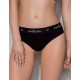 Хлопковые трусики-бразилиана Passion PS008 PANTIES BLACK, Цвет: черный, Размеры: L