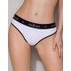 Хлопковые трусики-бразилиана Passion PS008 PANTIES WHITE, Цвет: белый, Размеры: L