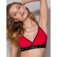 Топ на тонких бретелях Passion PS008 TOP RED, Цвет: красный, Размеры: L