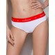 Хлопковые трусики-бразилиана Passion PS009 PANTIES WHITE, Цвет: белый, Размеры: L