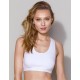 Хлопковый топ на широких лямках Passion PS010 TOP WHITE, Цвет: белый, Размеры: L