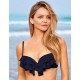 Бюстгальтер купальный с пуш-ап Esotiq POLINESIA 36849 темно-синий, Цвет: темно-синий, Размеры: L