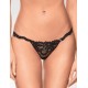 Кружевные трусики стринги Infiore PIZZO 5104 nero, Цвет: nero (черный), Размеры: M