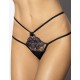 Изящные трусики стринги Anais LEONIE, Цвет: черный, Размеры: XL