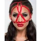 Эротическая красная маска Me Seduce MK08, Цвет: красный, Размеры: UN