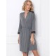 Легкий халат из вискозы Aruelle CAMILLA, Цвет: серый, Размеры: XS Легкий халат из вискозы Aruelle CAMILLA, Цвет: серый, Размеры: XS