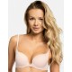 Гладкий бюстгальтер пуш-ап Esotiq ROMY 38824 бежевый, Цвет: бежевый, Размеры: 75D
