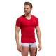 Футболка с треугольным вырезом Jolidon M17BL red, Цвет: red (красный), Размеры: L Футболка с треугольным вырезом Jolidon M17BL red, Цвет: red (красный), Размеры: L