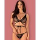 Сексуальный комплект Obsessive BOWESSA SET, Цвет: черный, Размеры: S/M