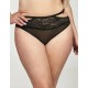 Трусы слипы высокие Kris Line LUELLA high waist, Цвет: черный, Размеры: M