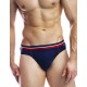 Мужские трусы слипы UNICONF NB48 темно-синий, Цвет: темно-синий, Размеры: M