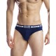 Мужские трусы слипы UNICONF PB54 темно-синий, Цвет: темно-синий, Размеры: M