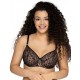 Бюстгальтер полумягкий Ava LET'S GET LOUD 1954 PU, Цвет: черный, Размеры: 70J